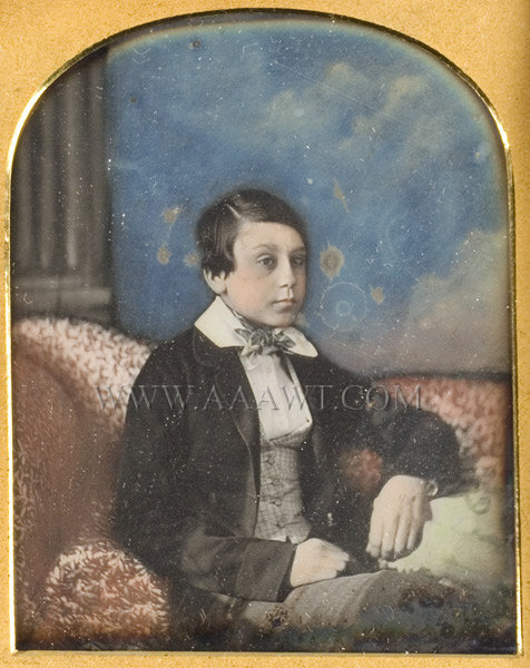 Daguerreotype, Young Boy
Sixth Plate, sans frame